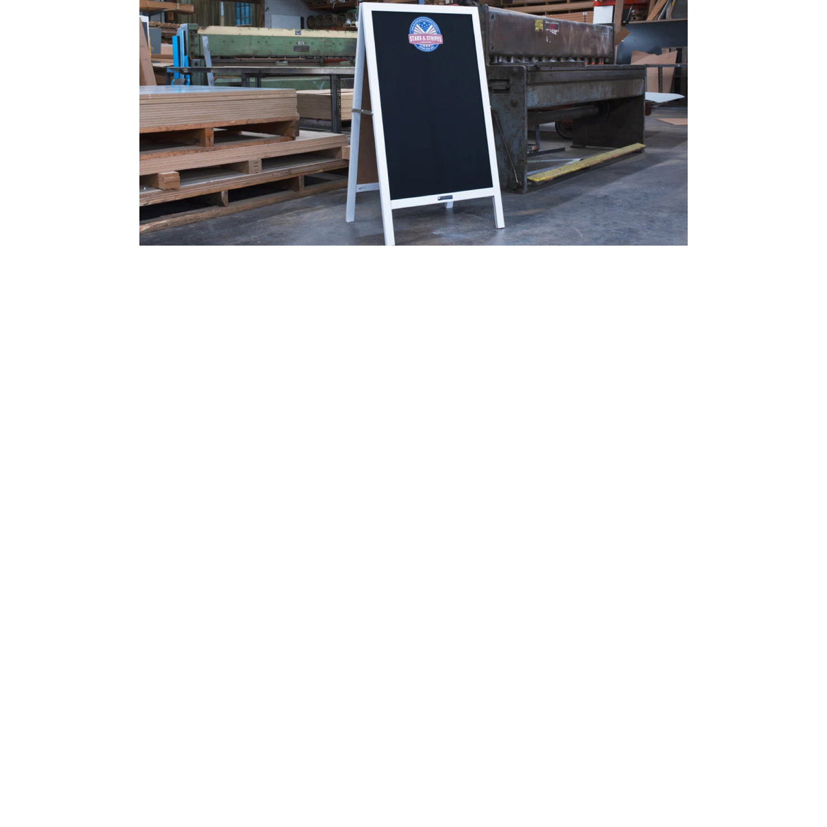 AFrame Chalkboards New York Blackboard