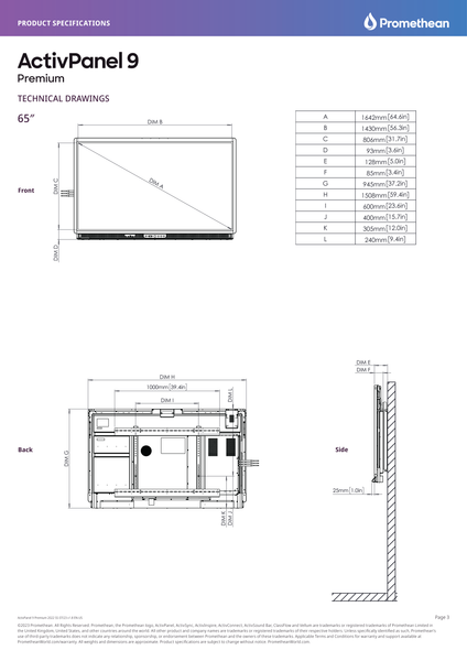 ActivPanel 9 Premium | Interactive Display