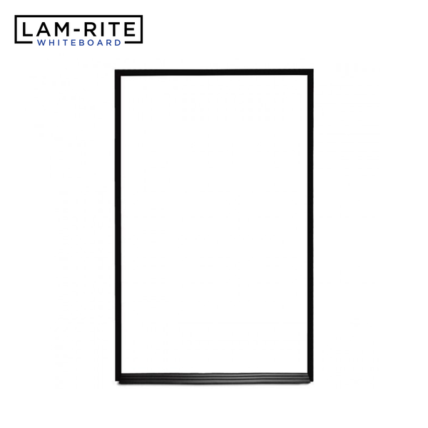Ebony Aluminum Frame | Portrait Lam-Rite Whiteboard