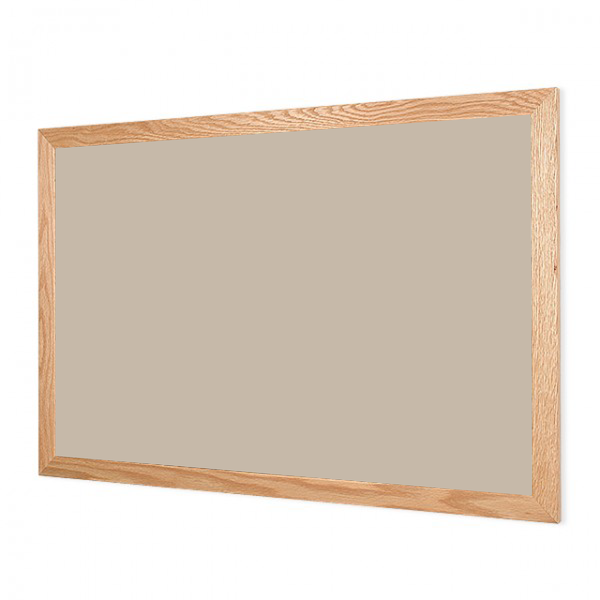 Wood Frame | Coastline | Landscape Color-Rite Non-Magnetic Whiteboard