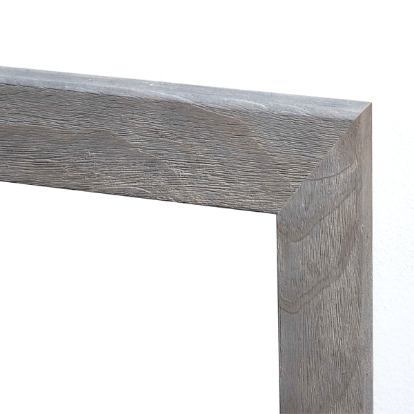 One Month Calendar Barnwood Frame | Custom Printed Portrait Non-Magnetic Whiteboard