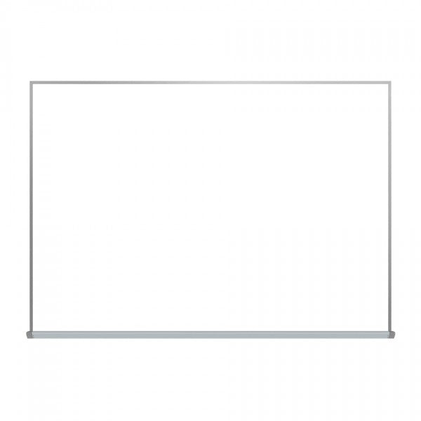 Satin Aluminum Frame | Box Tray Whiteboard