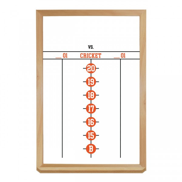 Custom Printed Dart Scoreboard