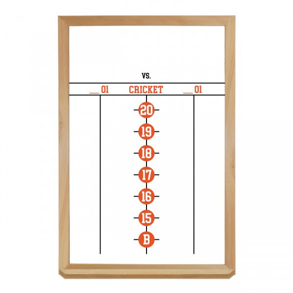 Custom Printed Dart Scoreboard