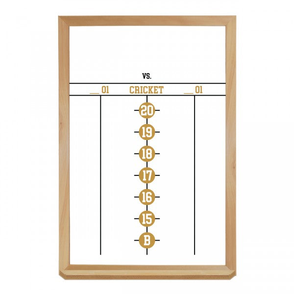 Custom Printed Dart Scoreboard