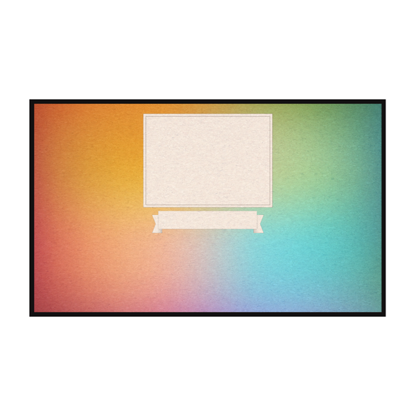 Feature Image Ebony Aluminum Frame | Custom Printed Landscape Natural Cork Board