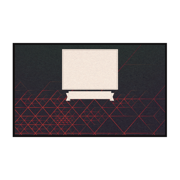 Feature Image Ebony Aluminum Frame | Custom Printed Landscape Natural Cork Board