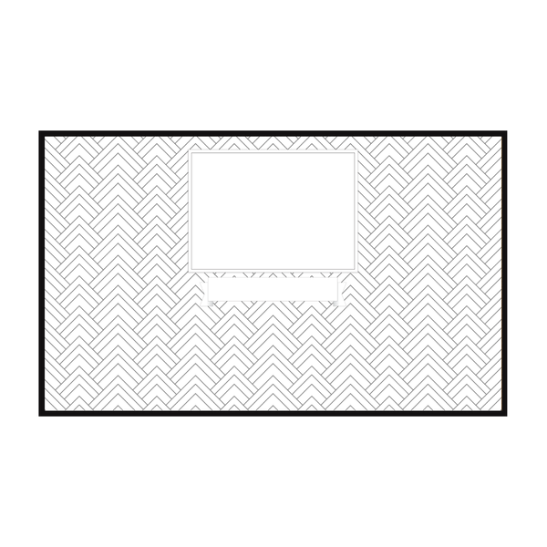 Feature Image Ebony Aluminum Frame | Custom Printed Landscape Natural Cork Board