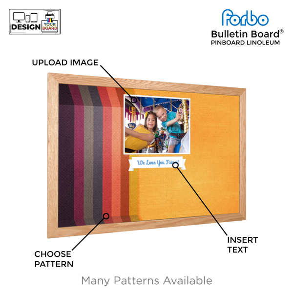 Feature Image Wood Frame | FORBO Cork Custom Printed Landscape Board