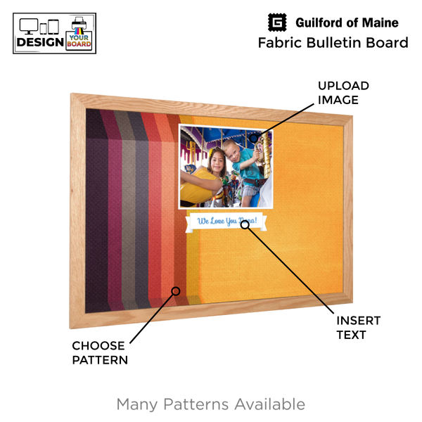 Feature Image Wood Frame | Fabric Custom Printed Landscape Board