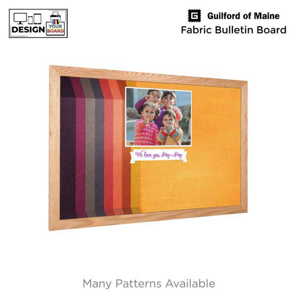 Feature Image Wood Frame | Fabric Custom Printed Landscape Board