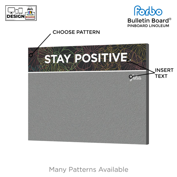 Graphic Bar Original | FORBO Cork Custom Printed Landscape Board