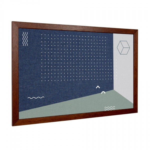 Modern Composition | Wood Frame Fabric