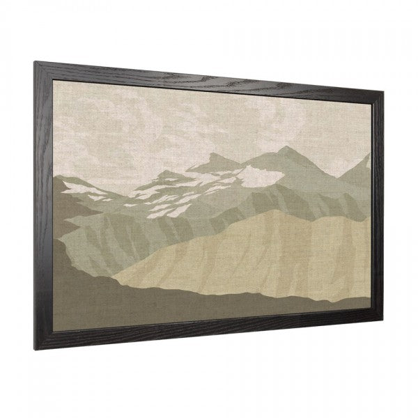 Mountain Range | Wood Frame Fabric