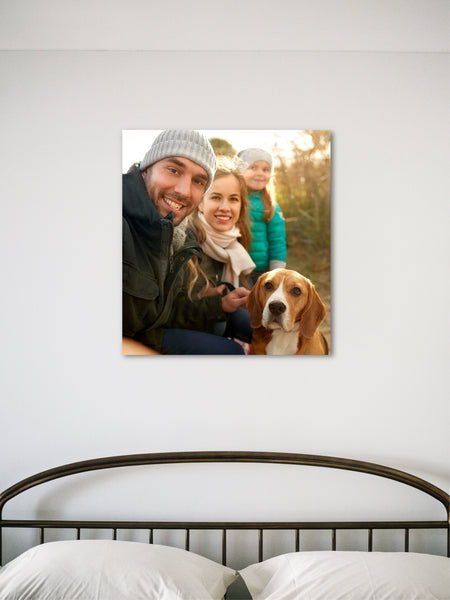Large Portrait Clear Aluminum Prints | Matte Finish