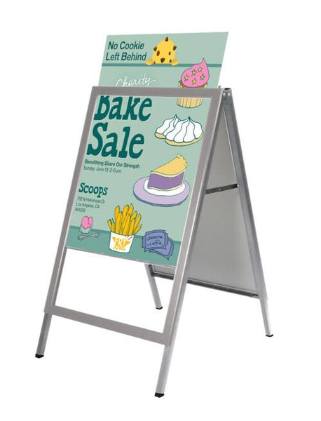 Satin | Slide In A-Board | 30" x 40" Poster Size