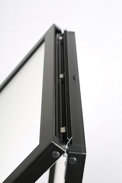 Black | Slide-In A-Board |  24" x 36" Poster Size