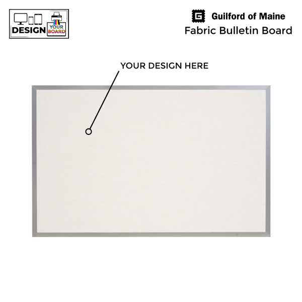 Satin Aluminum Frame | Custom Printed Landscape Fabric Board