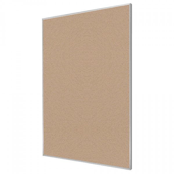 Blanched Almond | Portrait FORBO Bulletin Board with Minimalist Frame