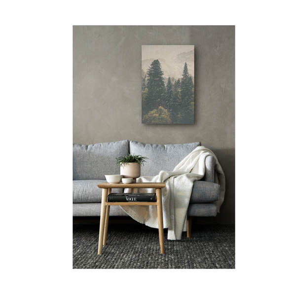 Large Portrait Clear Aluminum Prints | Semi Gloss Finish