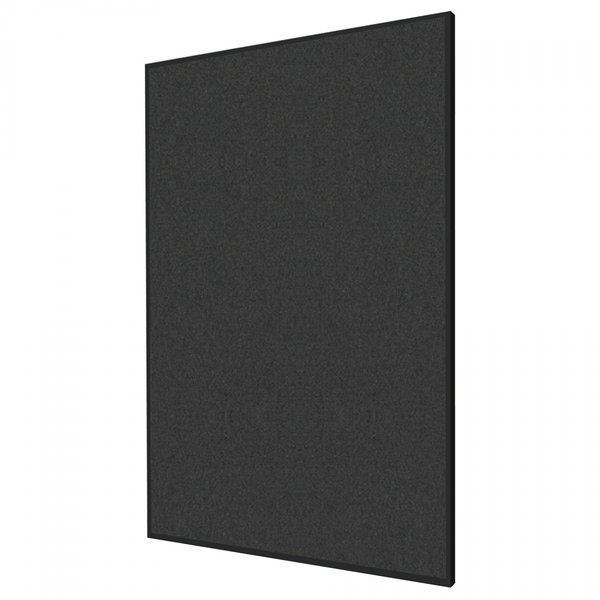 Black Olive | Portrait FORBO Bulletin Board with Minimalist Frame