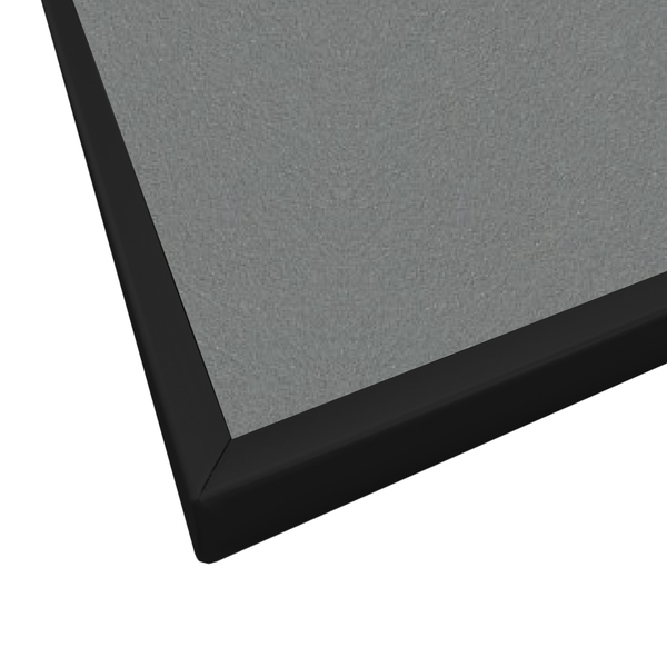 Duck Egg | Portrait FORBO Bulletin Board with Minimalist Frame