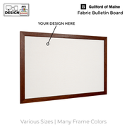 Wood Frame | Custom Printed Landscape Fabric Board