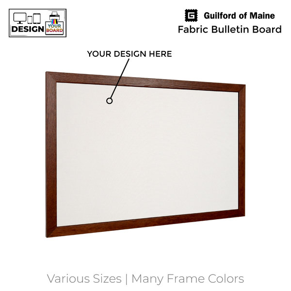 Wood Frame | Custom Printed Landscape Fabric Board