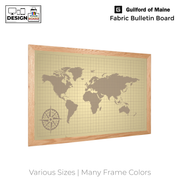 Wood Frame | Custom Printed Landscape Fabric Board