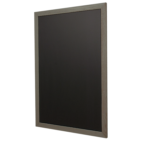 Wood Frame | Custom Printed Portrait Magnetic Steel Chalkboard