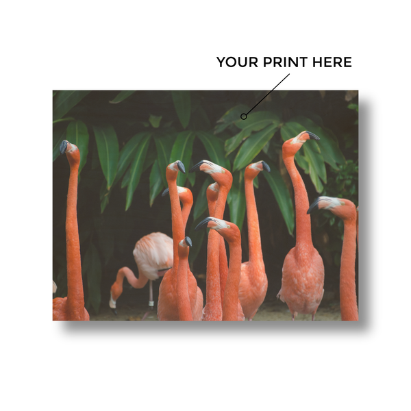 11" x 14" Landscape | Personalized Wood Print