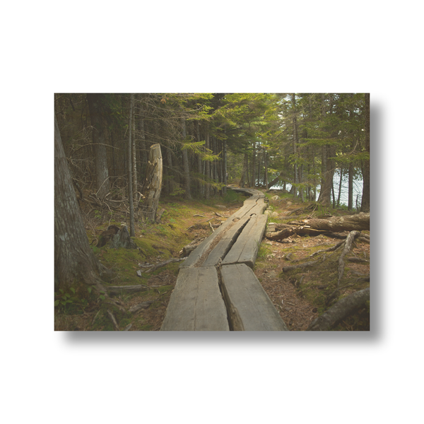 18" x 24" Landscape | Personalized Wood Print