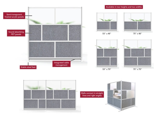 Modular Room Divider Wall System