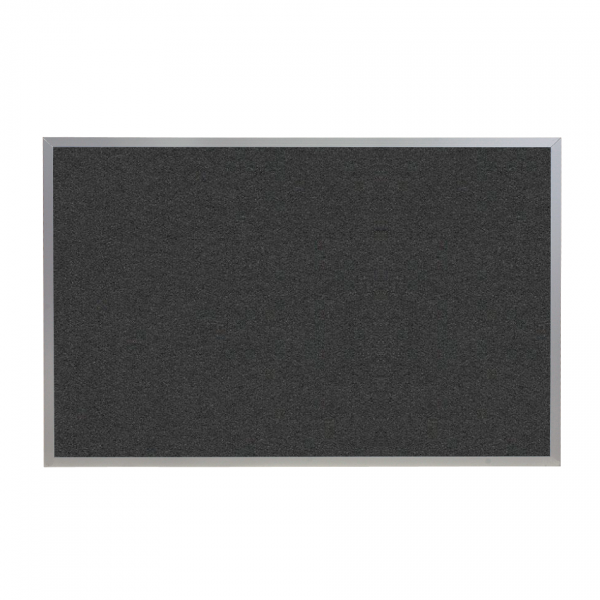 Black Olive | FORBO Bulletin Board with Aluminum Frame