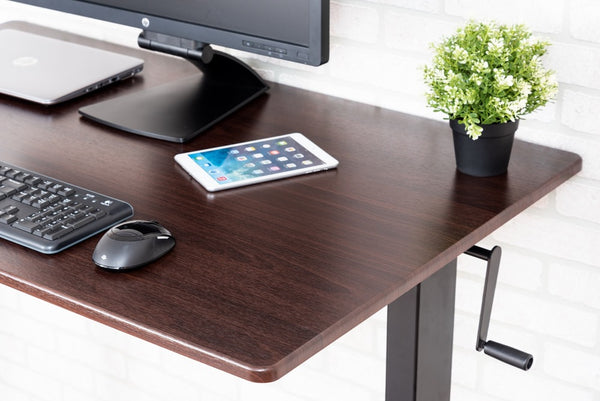 High Speed Crank Adjustable Stand Up Desk