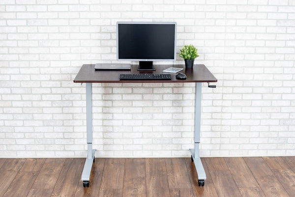 High Speed Crank Adjustable Stand Up Desk