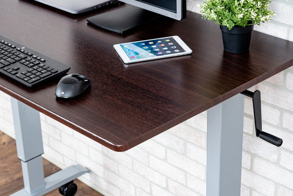High Speed Crank Adjustable Stand Up Desk