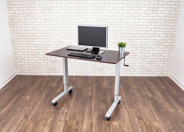 High Speed Crank Adjustable Stand Up Desk