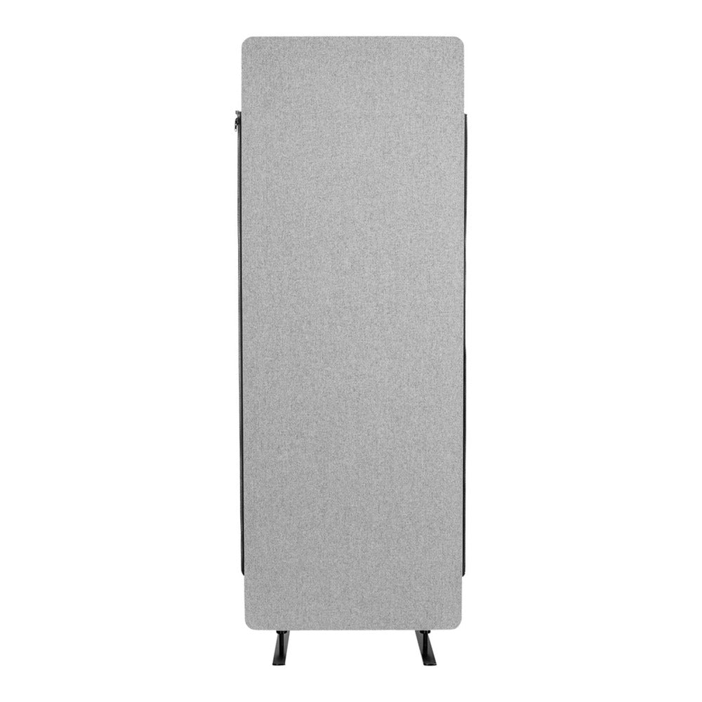 Acoustic Room Dividers Expansion Panel in Misty Gray New York