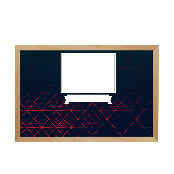 Feature Image Wood Frame | Fabric Custom Printed Landscape Board