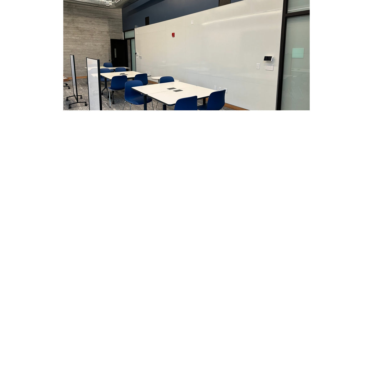 Unframed Whiteboard Panels New York Blackboard