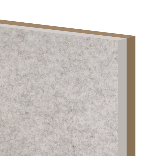Acoustic Felt Wall Panel | Heather Grey