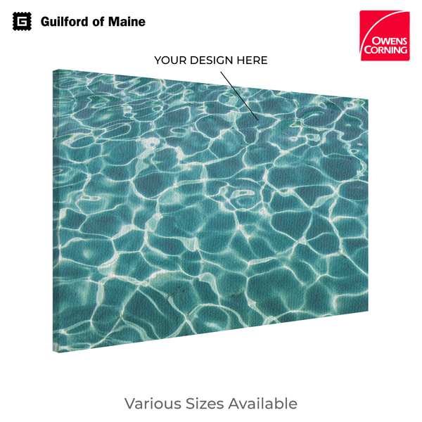 Acoustic Wall Panels | Custom Printed Landscape 2" Square Edge with Push-On Hardware