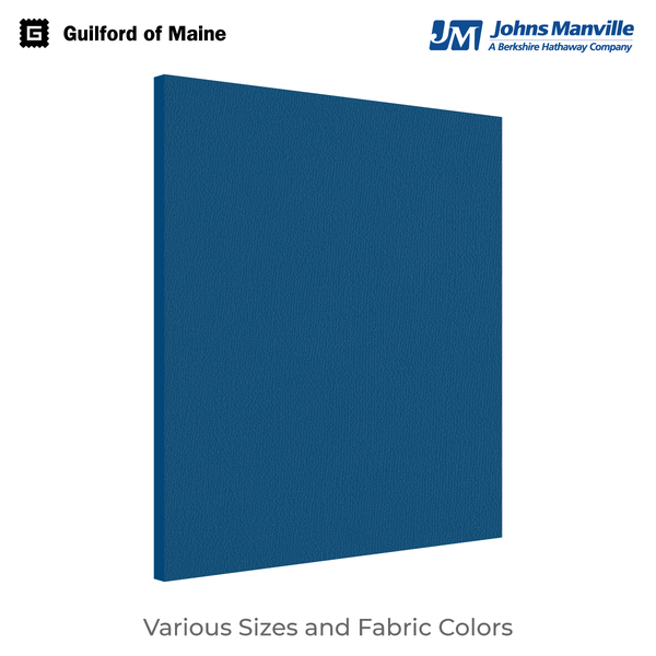 Acoustical Wall Panels | Portrait 2" Square Edge with Push-On Hardware