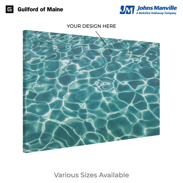 Acoustical Wall Panels | Custom Printed Landscape 2" Square Edge with Push-On Hardware