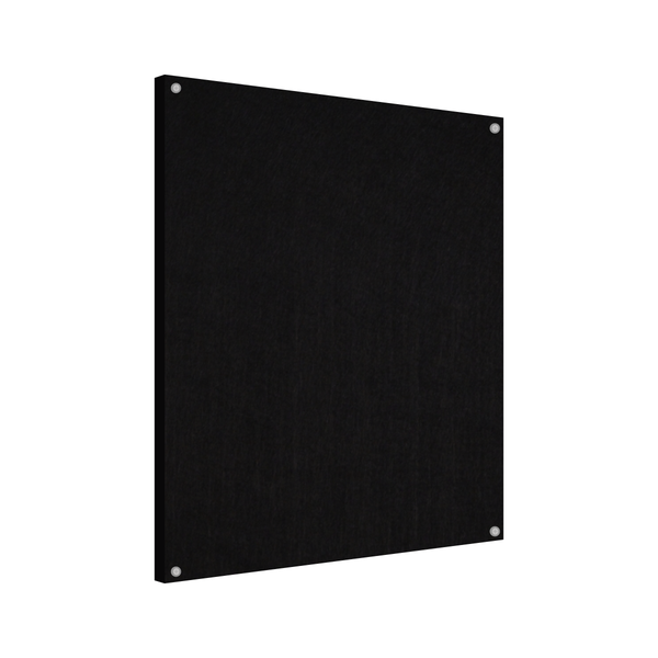 Acoustic Felt Wall Panel | Fancy Washers | Square Corners Portrait