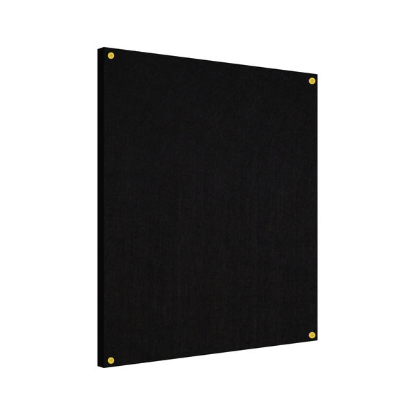 Acoustic Felt Wall Panel | Fancy Washers | Square Corners Portrait