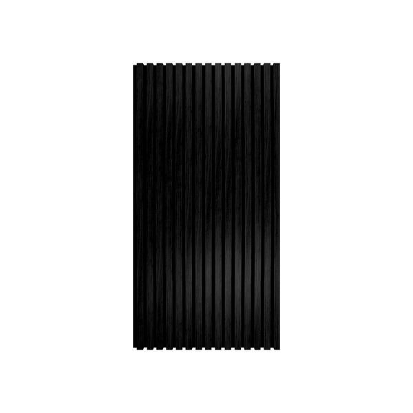 Acoustical Slat Wall Panels | Black