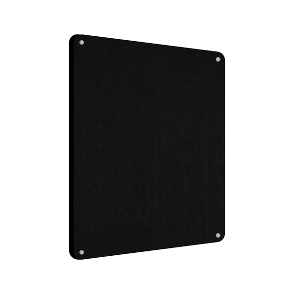 Acoustic Felt Wall Panel | Fancy Washers | Radius Corners Portrait