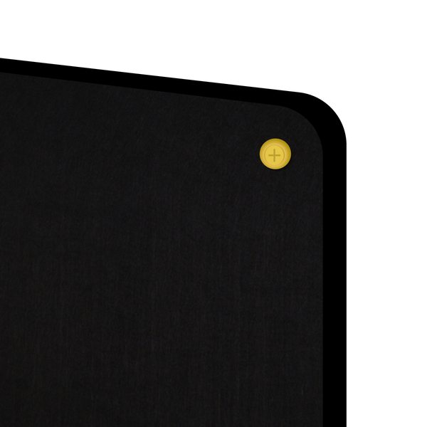 Acoustic Felt Wall Panel | Fancy Washers | Radius Corners Landscape